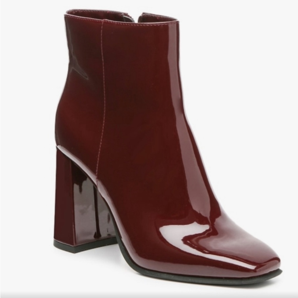 JLo Josey Bootie Burgundy